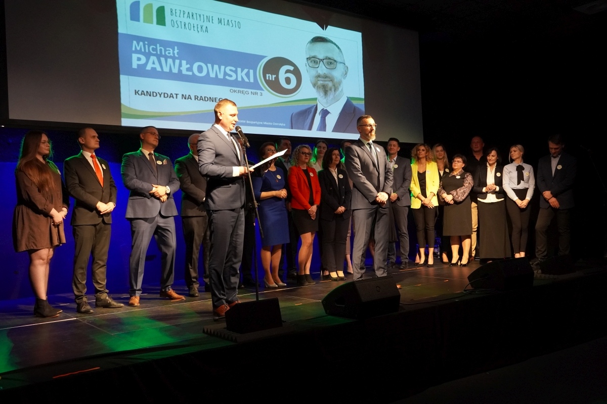 Konwencja KWW Bezpartyjne Miasto Ostrołęka (16.03.2024) - zdjęcie #43 - eOstroleka.pl