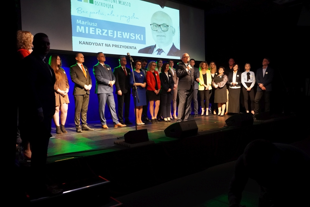 Konwencja KWW Bezpartyjne Miasto Ostrołęka (16.03.2024) - zdjęcie #19 - eOstroleka.pl