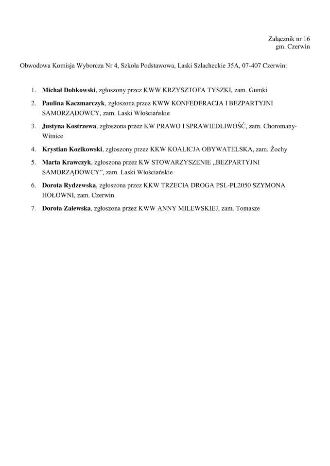 Obwodowe Komisje Wyborcze. Wybory samorządowe 2024 [18.03.2024] - zdjęcie #226 - eOstroleka.pl