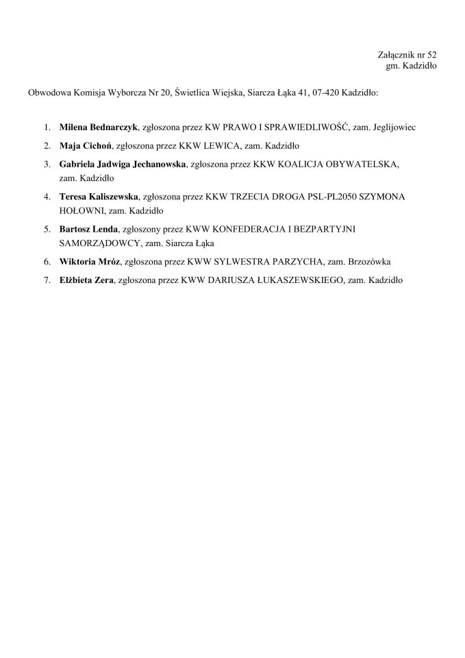 Obwodowe Komisje Wyborcze. Wybory samorządowe 2024 [18.03.2024] - zdjęcie #190 - eOstroleka.pl