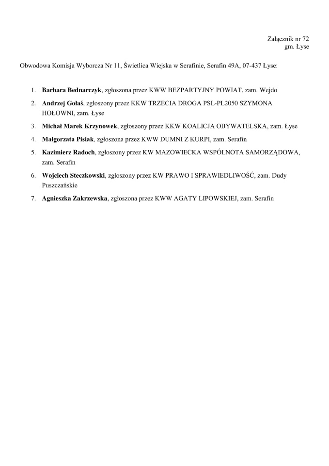 Obwodowe Komisje Wyborcze. Wybory samorządowe 2024 [18.03.2024] - zdjęcie #170 - eOstroleka.pl