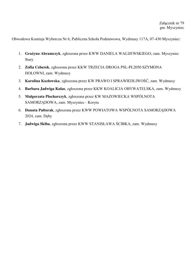 Obwodowe Komisje Wyborcze. Wybory samorządowe 2024 [18.03.2024] - zdjęcie #163 - eOstroleka.pl