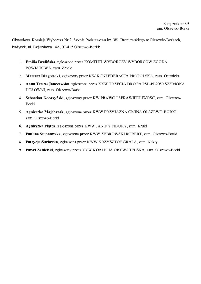 Obwodowe Komisje Wyborcze. Wybory samorządowe 2024 [18.03.2024] - zdjęcie #153 - eOstroleka.pl