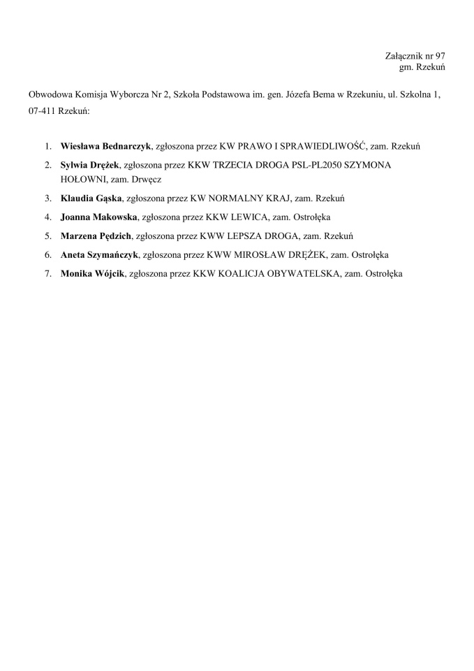 Obwodowe Komisje Wyborcze. Wybory samorządowe 2024 [18.03.2024] - zdjęcie #145 - eOstroleka.pl