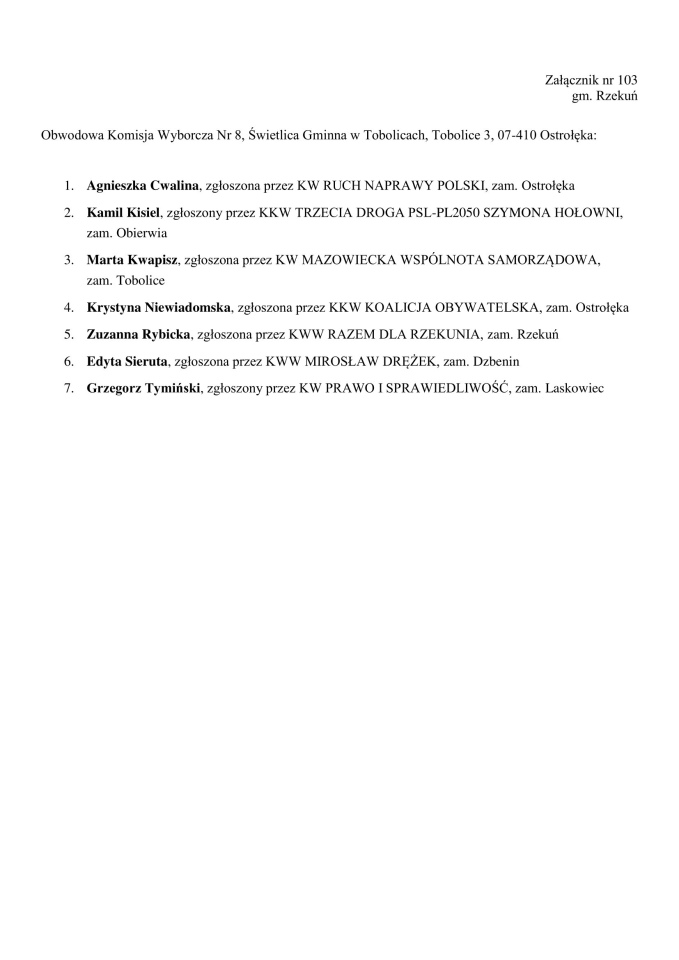 Obwodowe Komisje Wyborcze. Wybory samorządowe 2024 [18.03.2024] - zdjęcie #139 - eOstroleka.pl