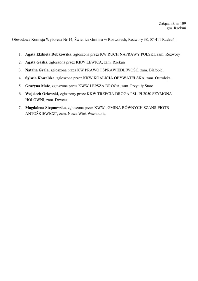 Obwodowe Komisje Wyborcze. Wybory samorządowe 2024 [18.03.2024] - zdjęcie #131 - eOstroleka.pl