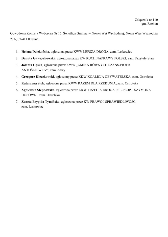 Obwodowe Komisje Wyborcze. Wybory samorządowe 2024 [18.03.2024] - zdjęcie #129 - eOstroleka.pl
