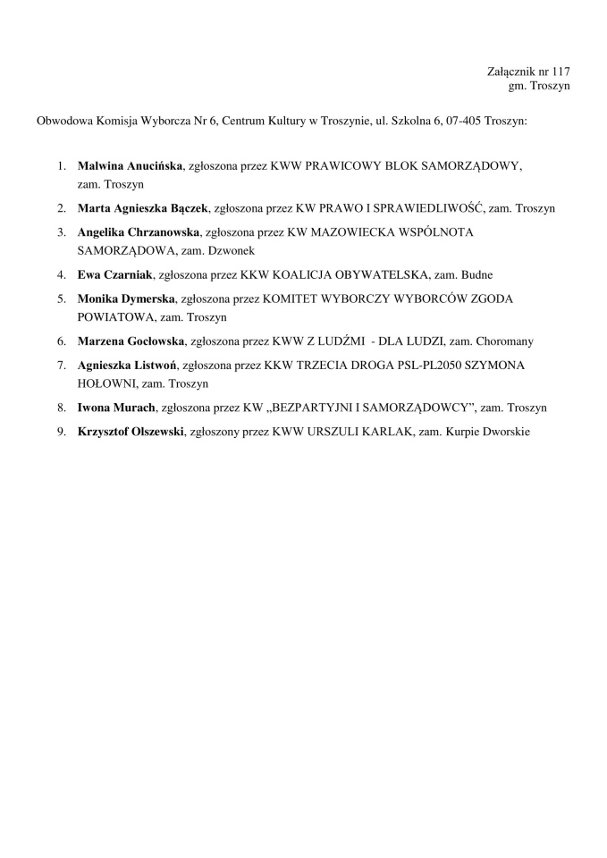 Obwodowe Komisje Wyborcze. Wybory samorządowe 2024 [18.03.2024] - zdjęcie #115 - eOstroleka.pl