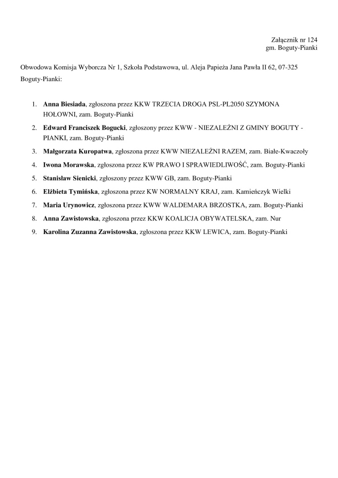 Obwodowe Komisje Wyborcze. Wybory samorządowe 2024 [18.03.2024] - zdjęcie #101 - eOstroleka.pl
