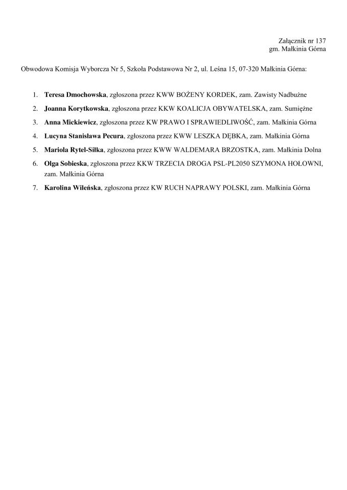 Obwodowe Komisje Wyborcze. Wybory samorządowe 2024 [18.03.2024] - zdjęcie #75 - eOstroleka.pl