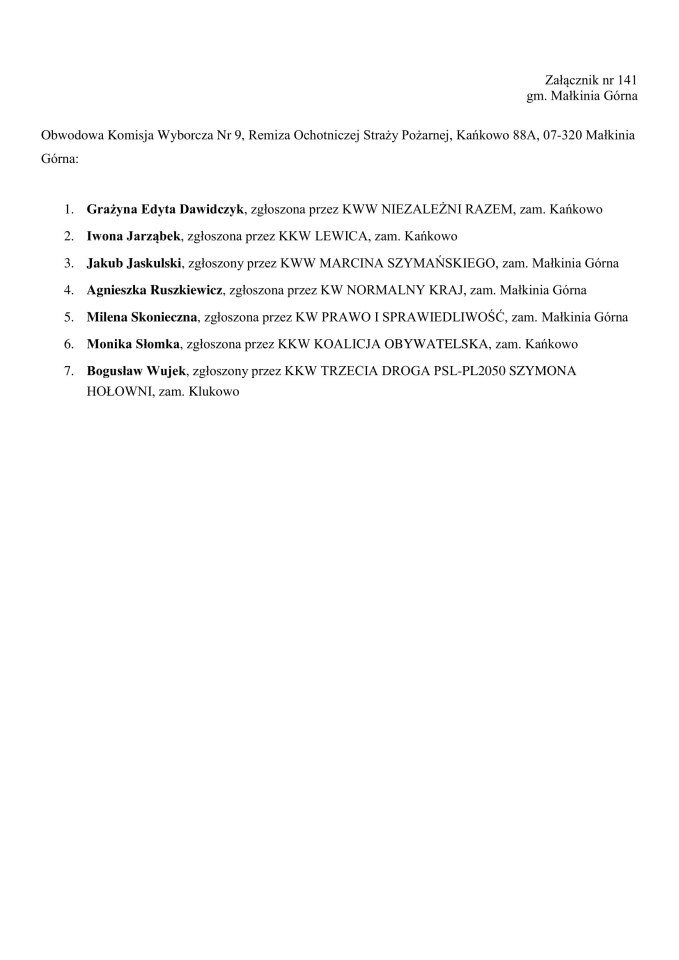 Obwodowe Komisje Wyborcze. Wybory samorządowe 2024 [18.03.2024] - zdjęcie #67 - eOstroleka.pl