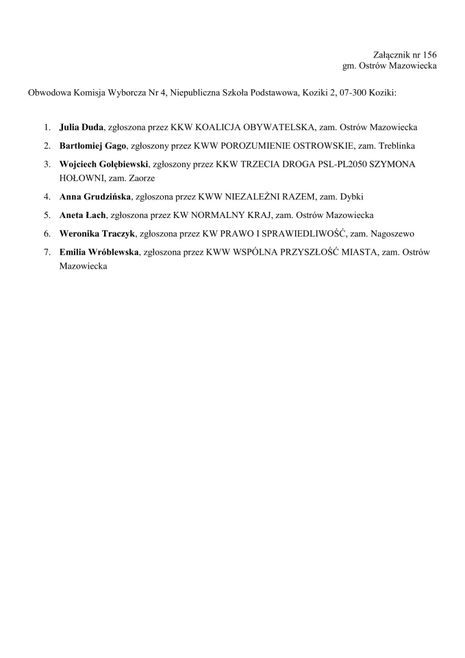 Obwodowe Komisje Wyborcze. Wybory samorządowe 2024 [18.03.2024] - zdjęcie #37 - eOstroleka.pl