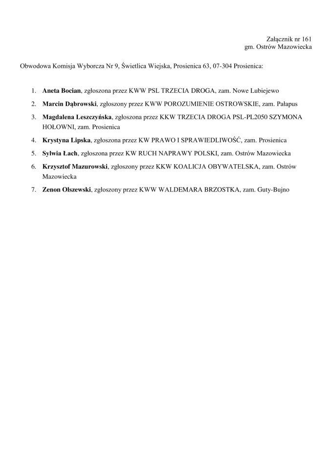 Obwodowe Komisje Wyborcze. Wybory samorządowe 2024 [18.03.2024] - zdjęcie #27 - eOstroleka.pl