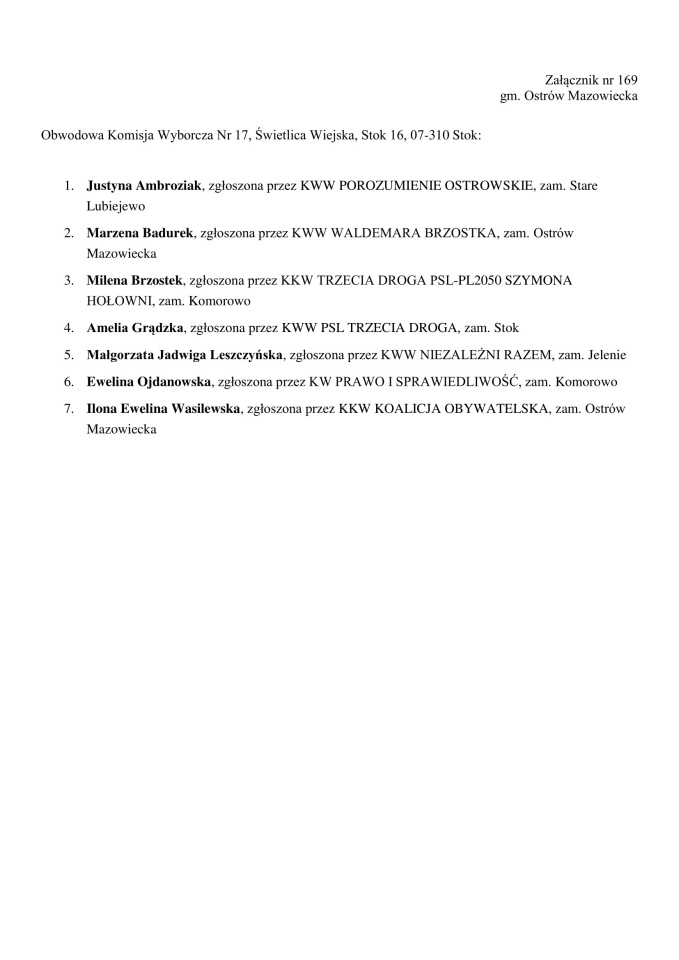 Obwodowe Komisje Wyborcze. Wybory samorządowe 2024 [18.03.2024] - zdjęcie #122 - eOstroleka.pl