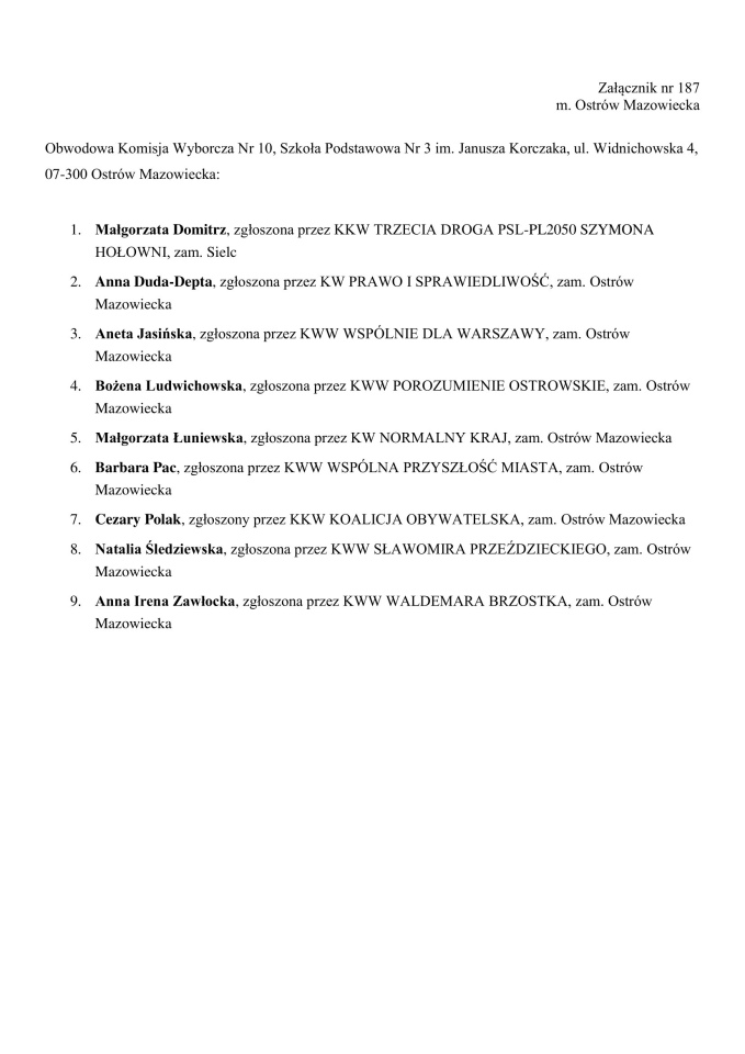 Obwodowe Komisje Wyborcze. Wybory samorządowe 2024 [18.03.2024] - zdjęcie #86 - eOstroleka.pl