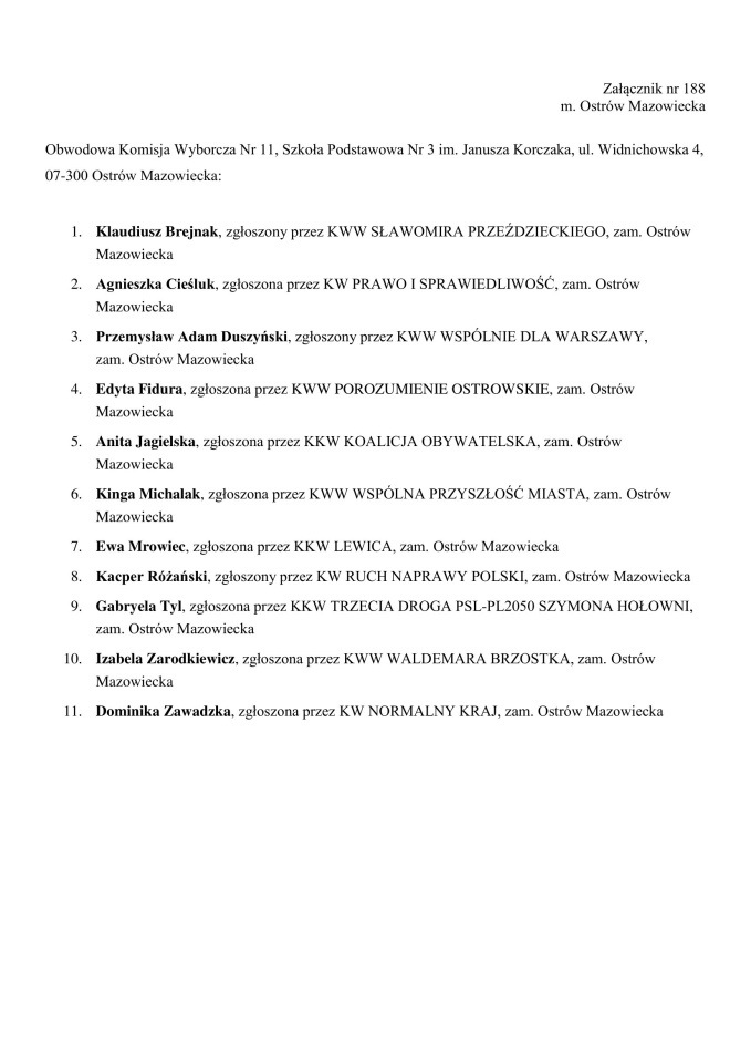 Obwodowe Komisje Wyborcze. Wybory samorządowe 2024 [18.03.2024] - zdjęcie #84 - eOstroleka.pl