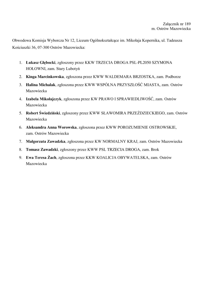 Obwodowe Komisje Wyborcze. Wybory samorządowe 2024 [18.03.2024] - zdjęcie #82 - eOstroleka.pl