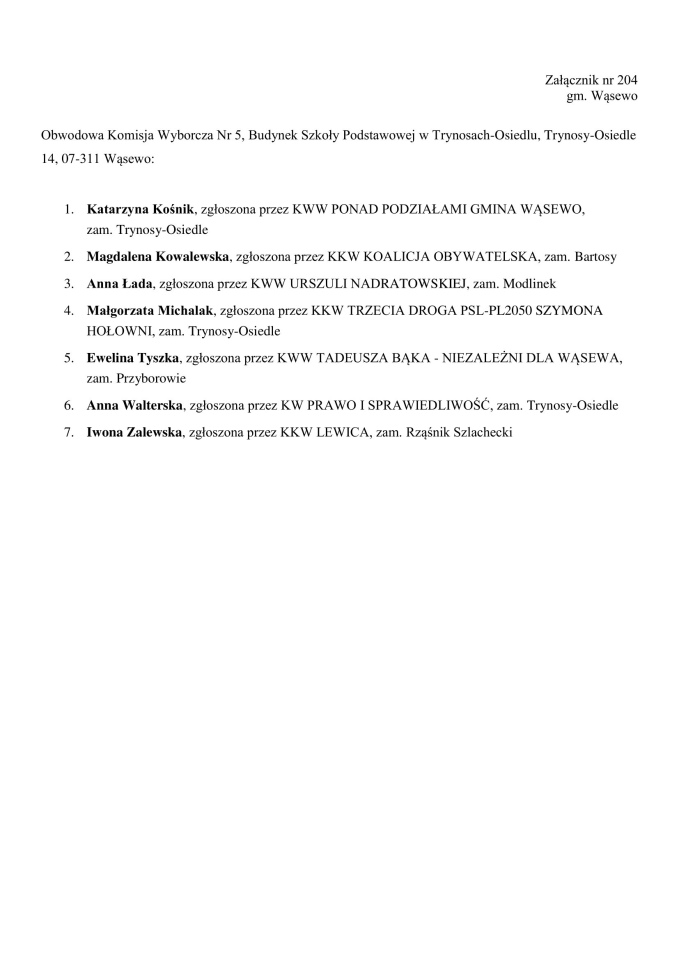 Obwodowe Komisje Wyborcze. Wybory samorządowe 2024 [18.03.2024] - zdjęcie #52 - eOstroleka.pl
