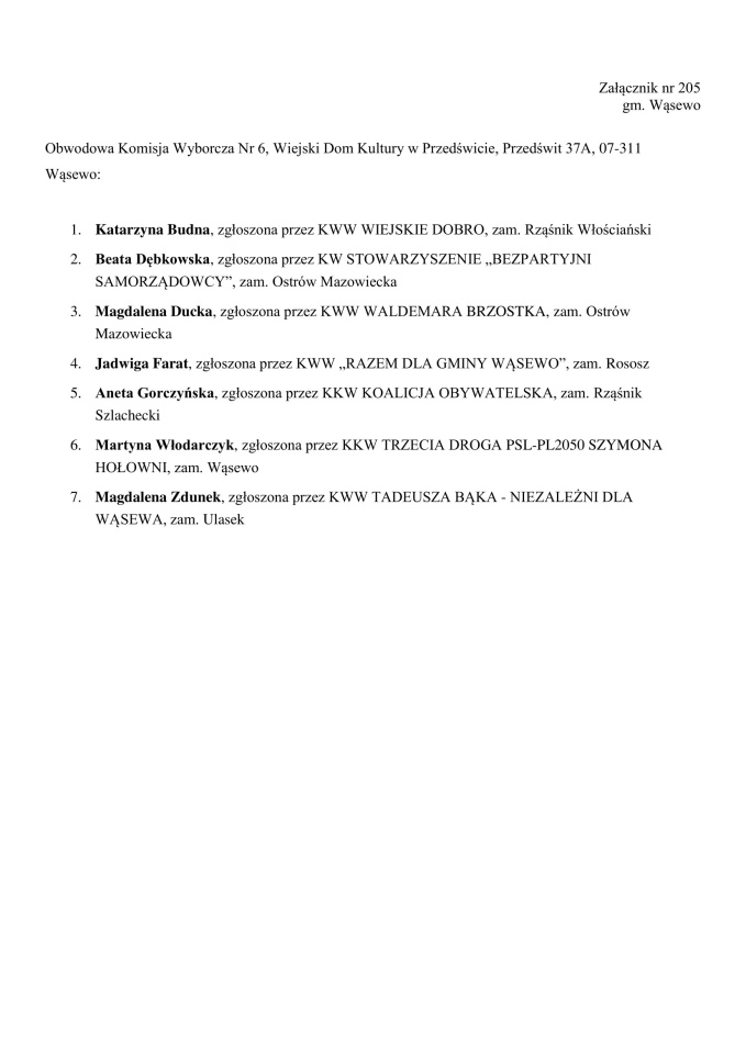 Obwodowe Komisje Wyborcze. Wybory samorządowe 2024 [18.03.2024] - zdjęcie #50 - eOstroleka.pl