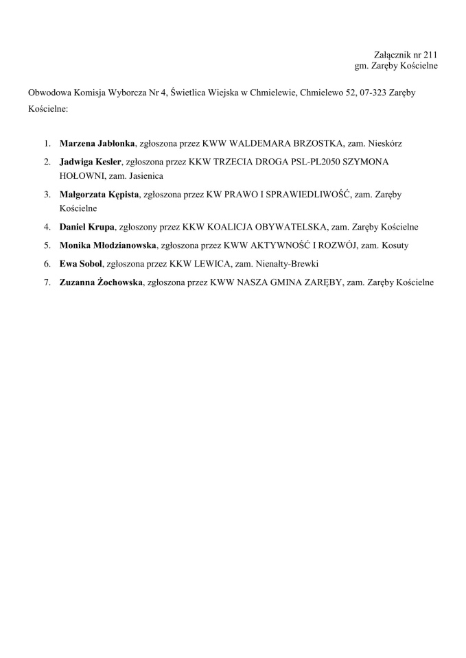 Obwodowe Komisje Wyborcze. Wybory samorządowe 2024 [18.03.2024] - zdjęcie #38 - eOstroleka.pl