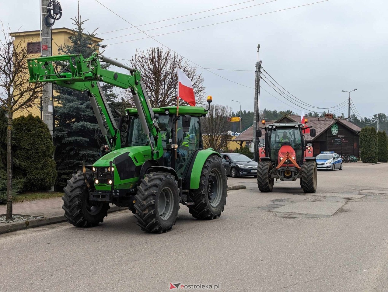 Protest rolników [20.03.2024] - zdjęcie #206 - eOstroleka.pl
