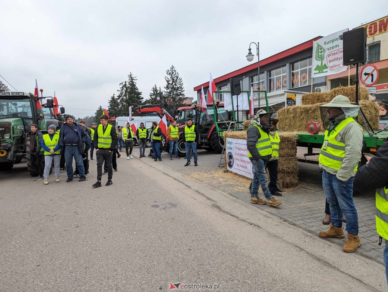 Protest rolników [20.03.2024] - zdjęcie #180 - eOstroleka.pl