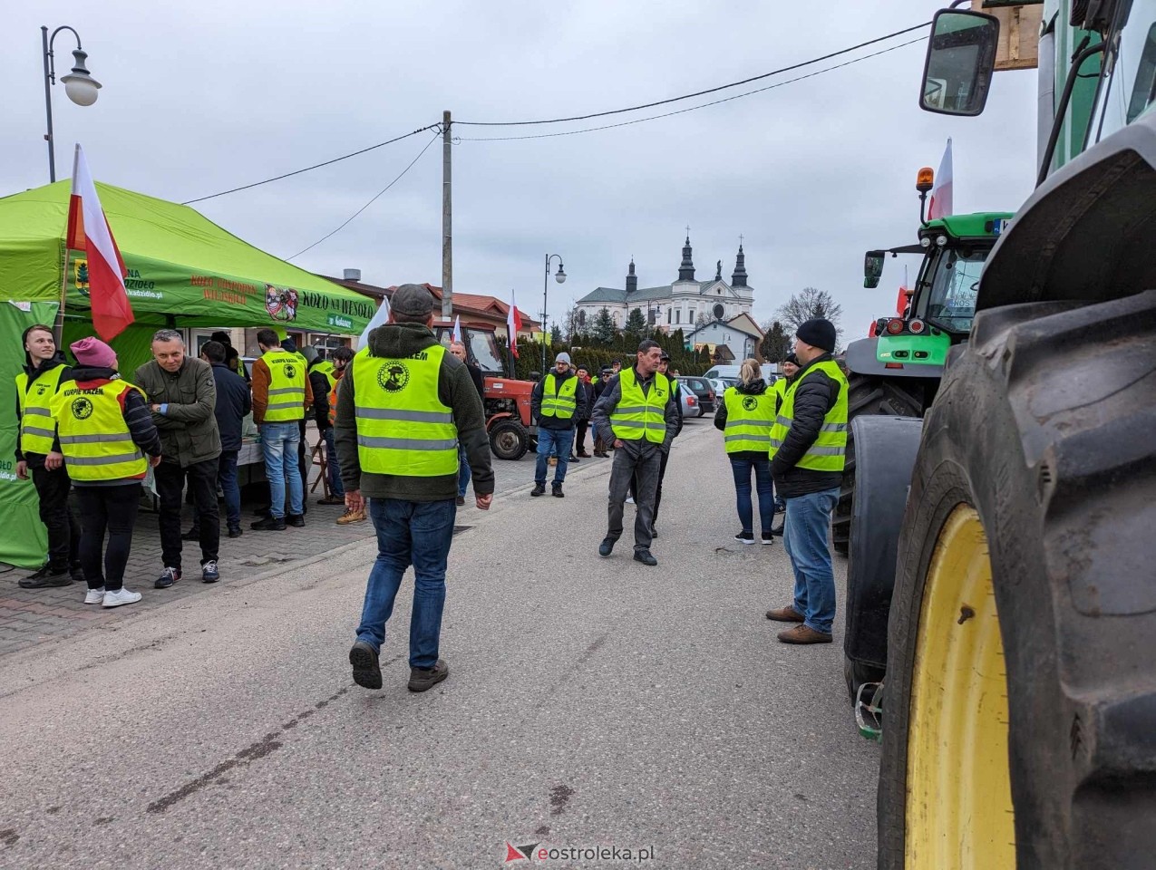 Protest rolników [20.03.2024] - zdjęcie #178 - eOstroleka.pl
