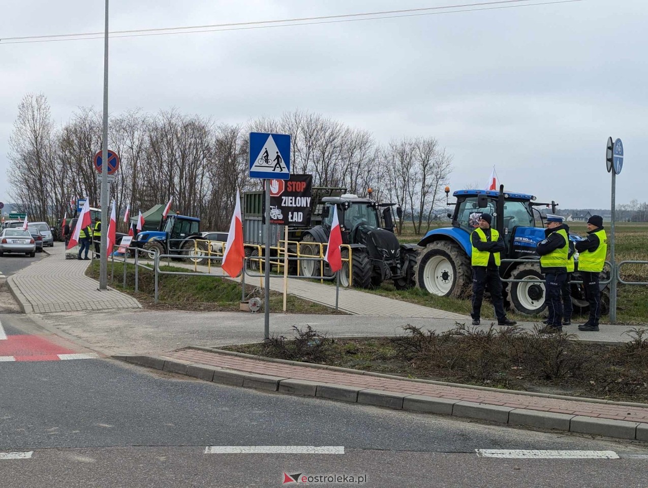 Protest rolników [20.03.2024] - zdjęcie #245 - eOstroleka.pl