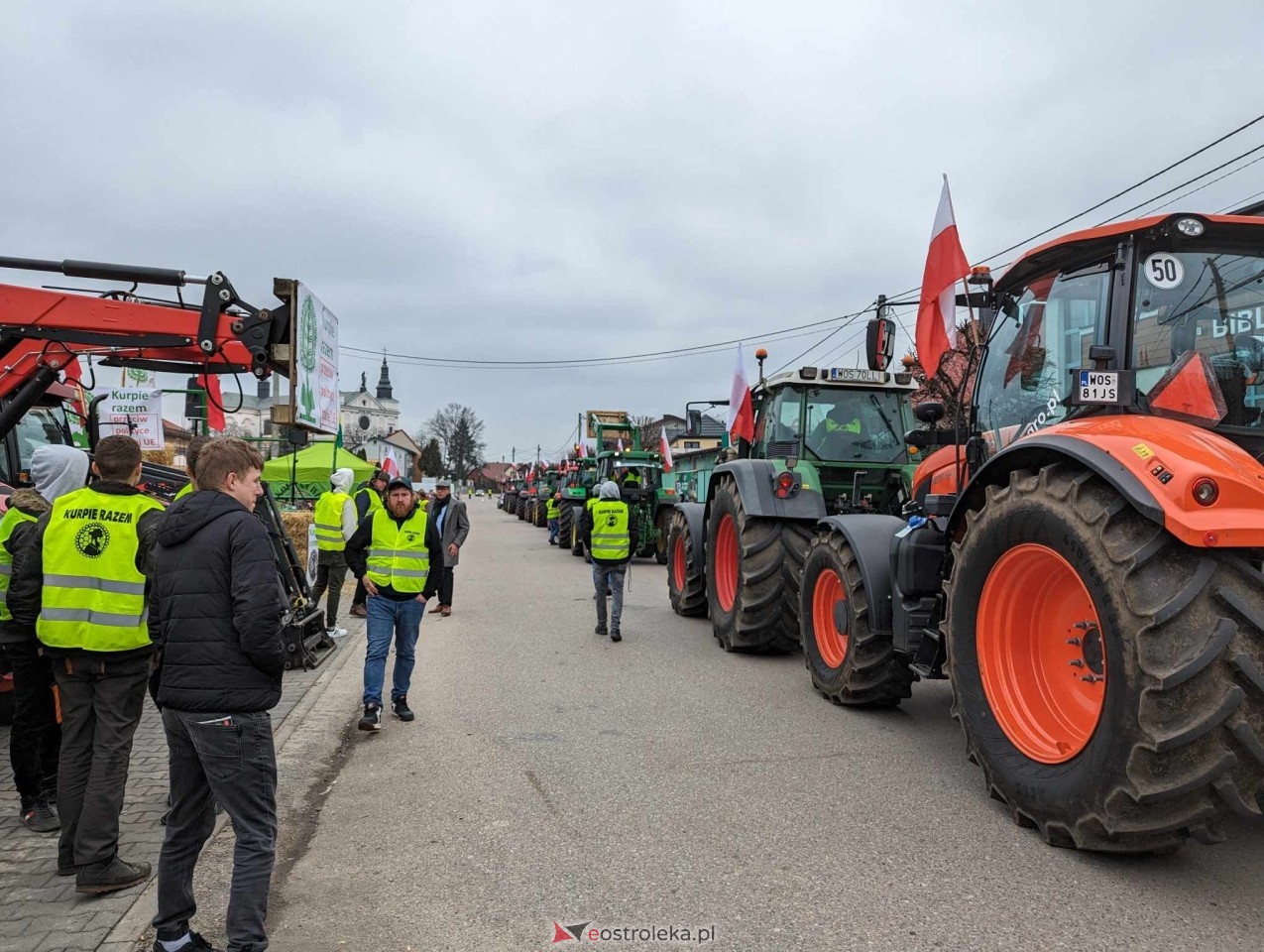 Protest rolników [20.03.2024] - zdjęcie #204 - eOstroleka.pl