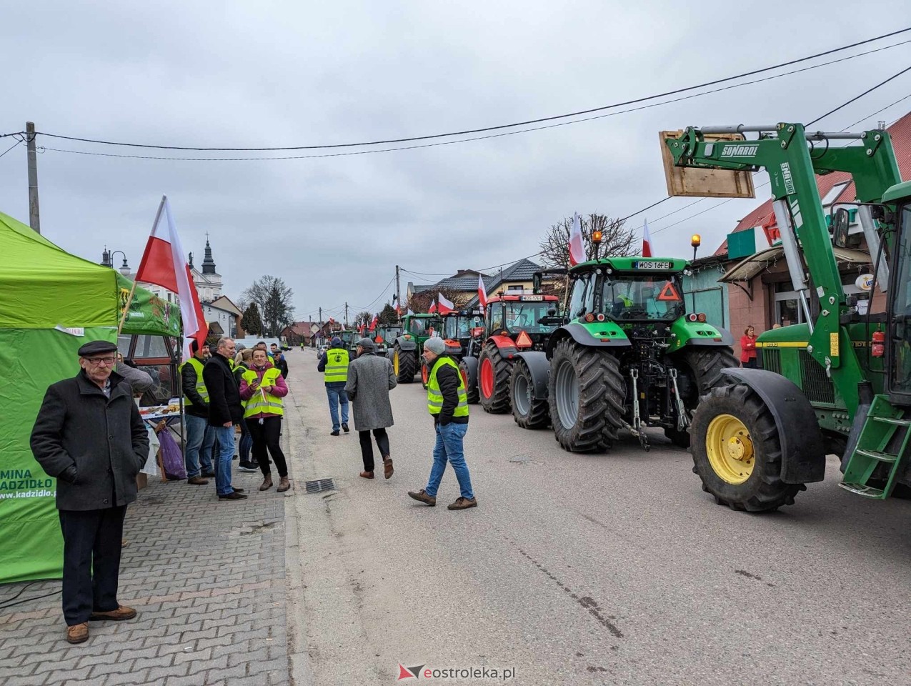 Protest rolników [20.03.2024] - zdjęcie #203 - eOstroleka.pl