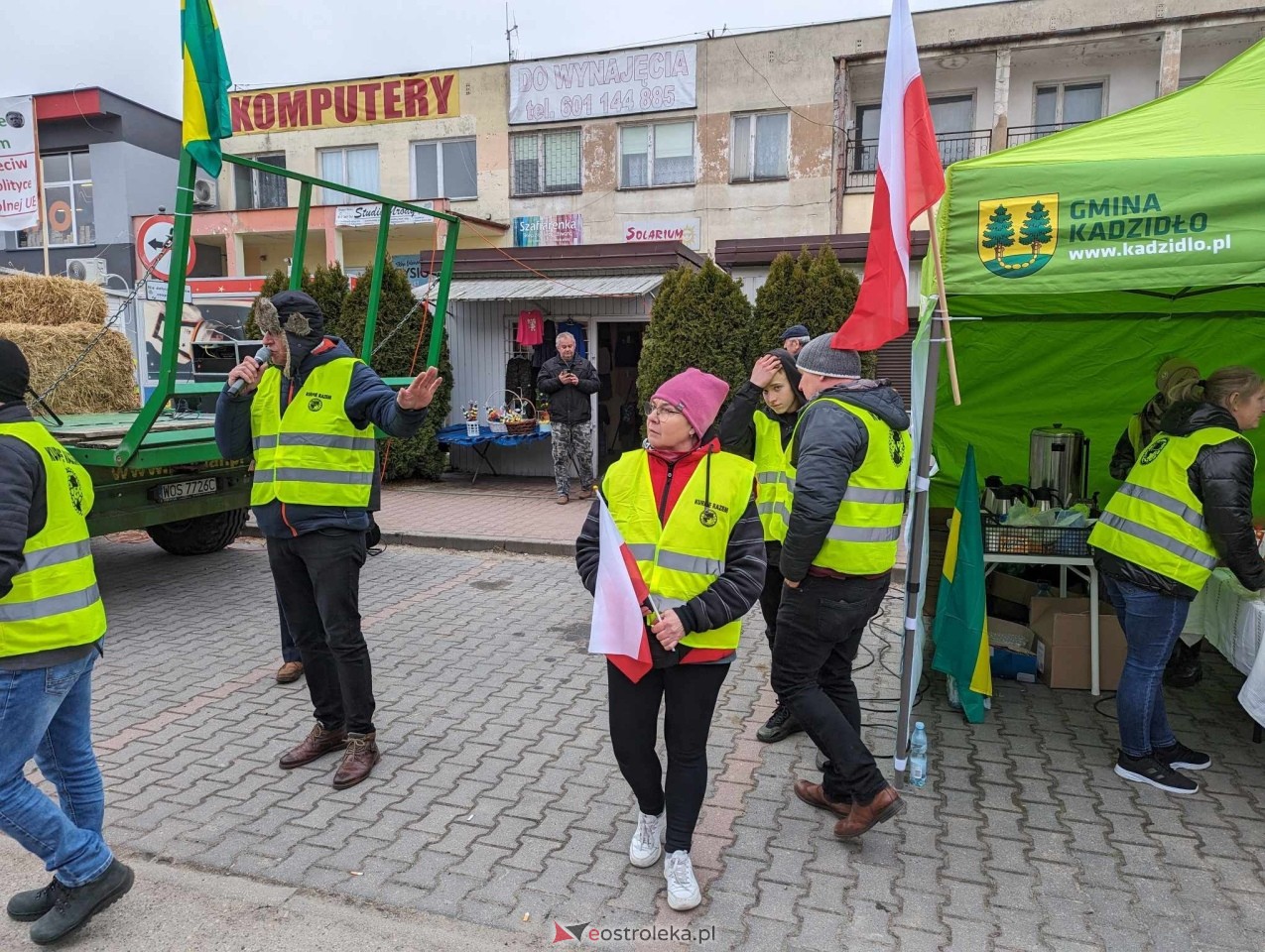 Protest rolników [20.03.2024] - zdjęcie #177 - eOstroleka.pl