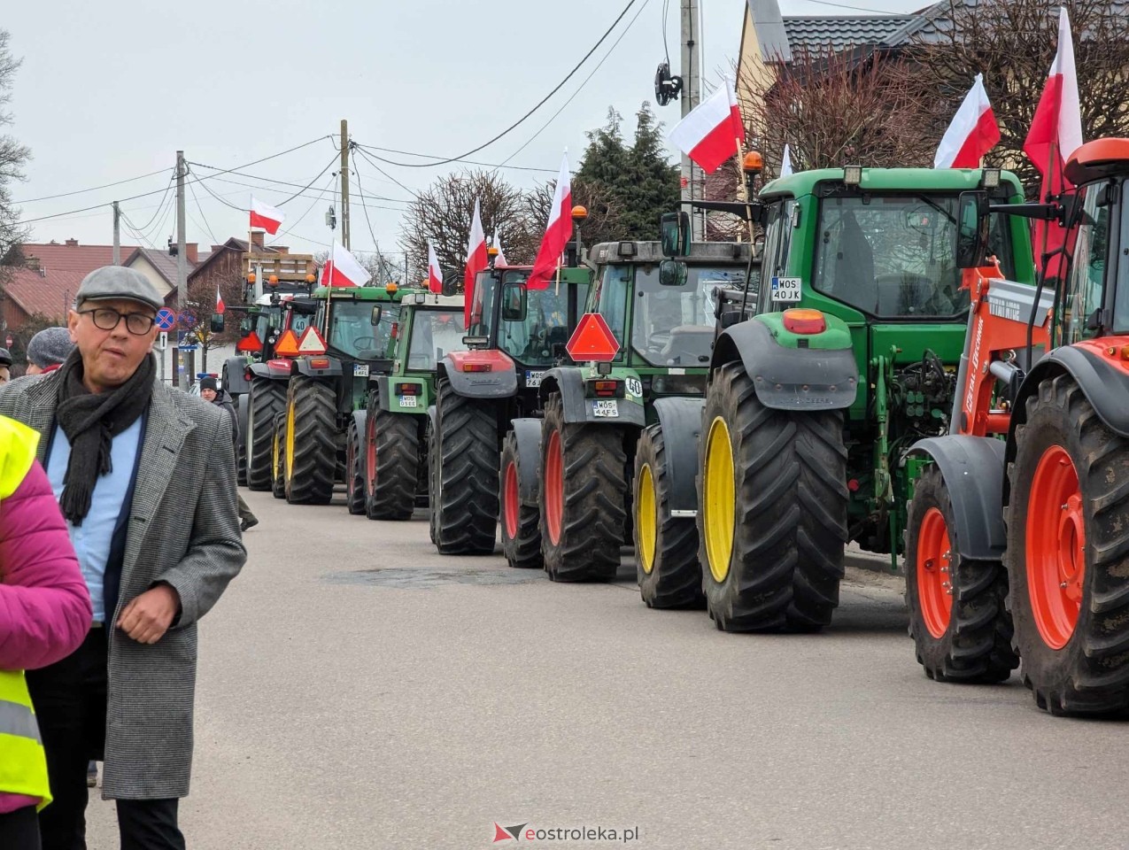 Protest rolników [20.03.2024] - zdjęcie #55 - eOstroleka.pl