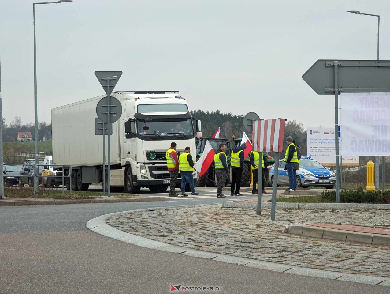 Protest rolników [20.03.2024] - zdjęcie #236 - eOstroleka.pl