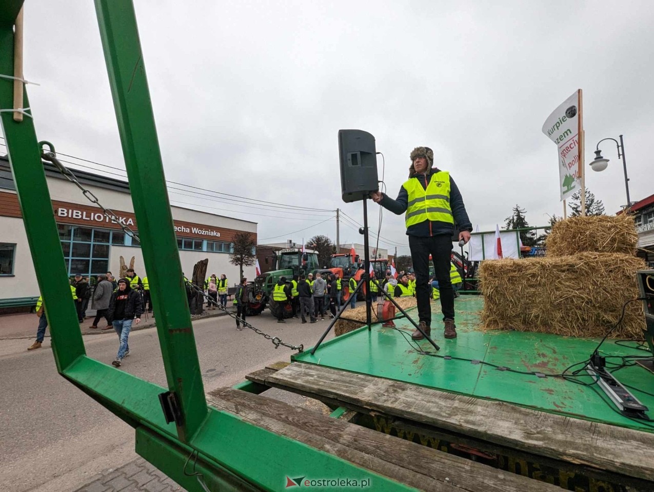 Protest rolników [20.03.2024] - zdjęcie #176 - eOstroleka.pl