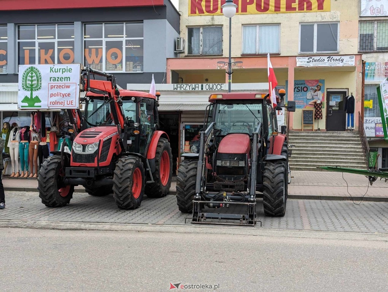 Protest rolników [20.03.2024] - zdjęcie #210 - eOstroleka.pl
