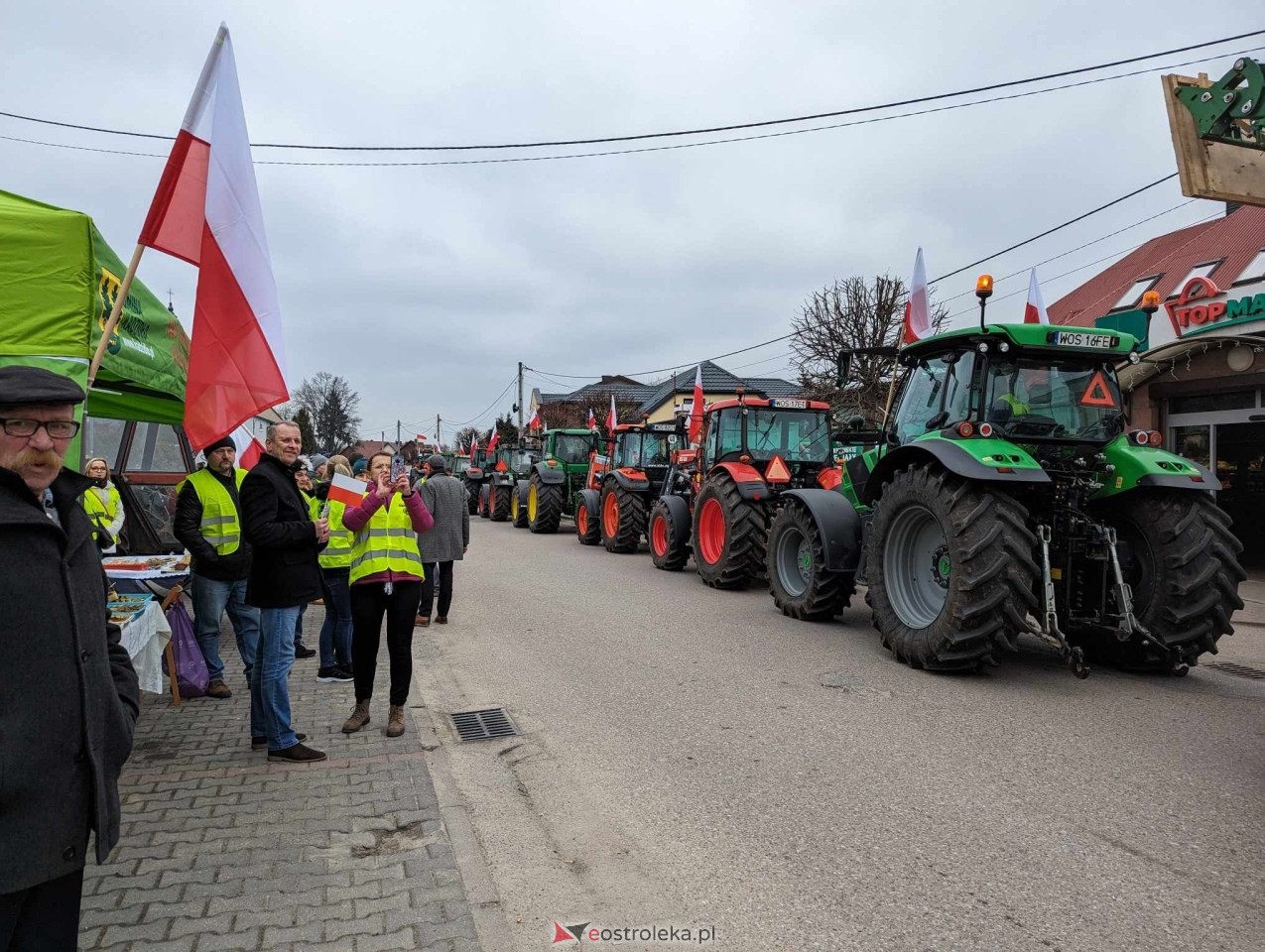 Protest rolników [20.03.2024] - zdjęcie #58 - eOstroleka.pl