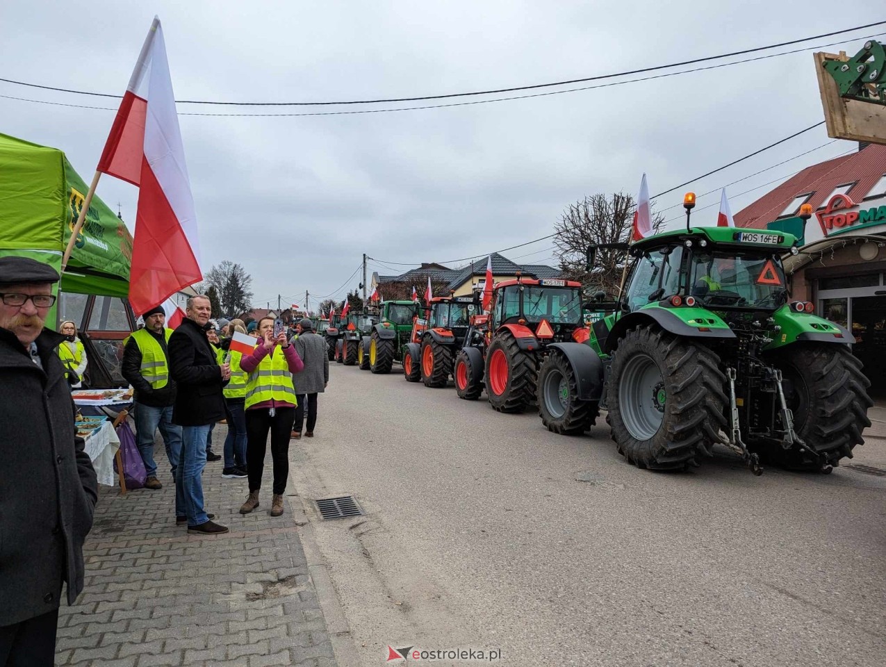 Protest rolników [20.03.2024] - zdjęcie #195 - eOstroleka.pl