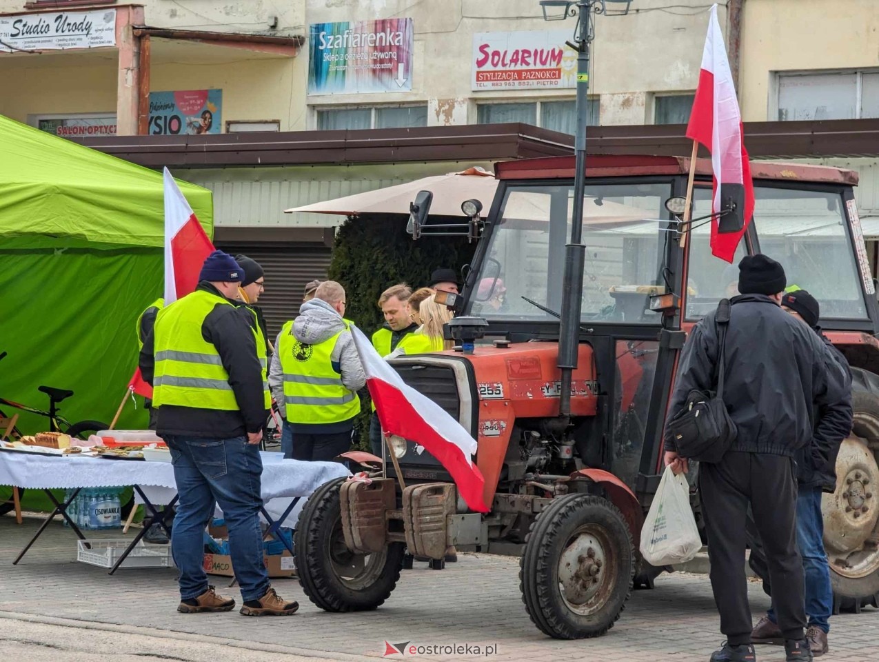 Protest rolników [20.03.2024] - zdjęcie #44 - eOstroleka.pl