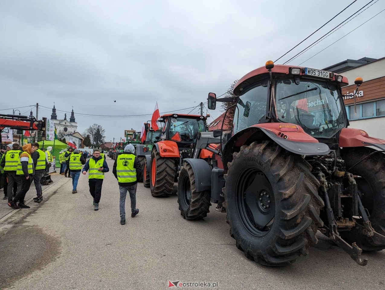 Protest rolników [20.03.2024] - zdjęcie #194 - eOstroleka.pl