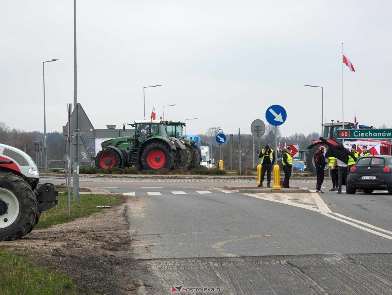 Protest rolników [20.03.2024] - zdjęcie #232 - eOstroleka.pl