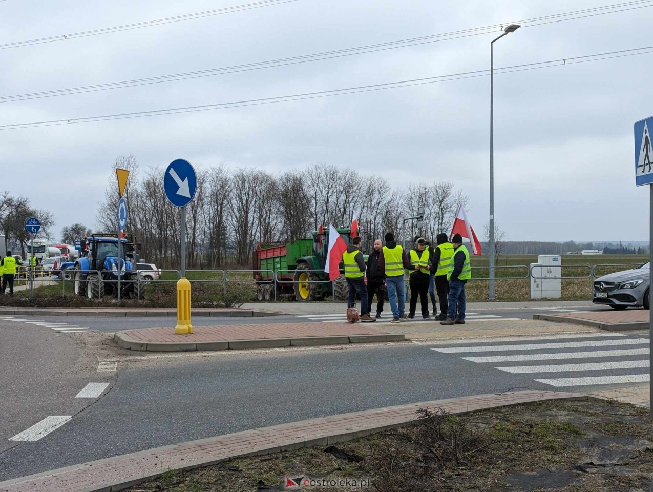 Protest rolników [20.03.2024] - zdjęcie #228 - eOstroleka.pl