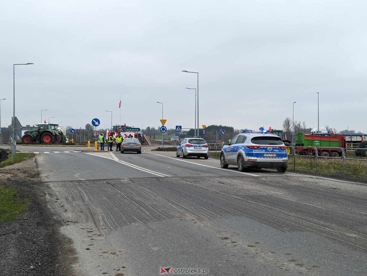 Protest rolników [20.03.2024] - zdjęcie #227 - eOstroleka.pl