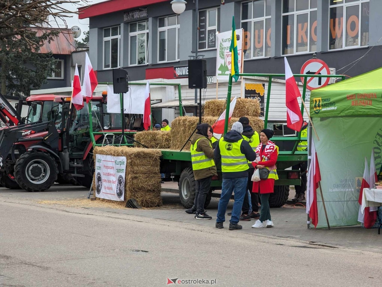 Protest rolników [20.03.2024] - zdjęcie #208 - eOstroleka.pl