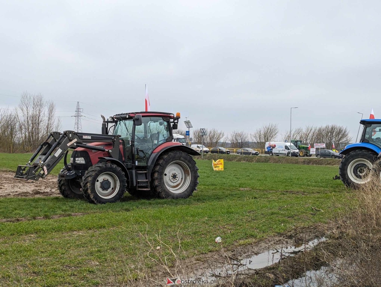 Protest rolników [20.03.2024] - zdjęcie #29 - eOstroleka.pl
