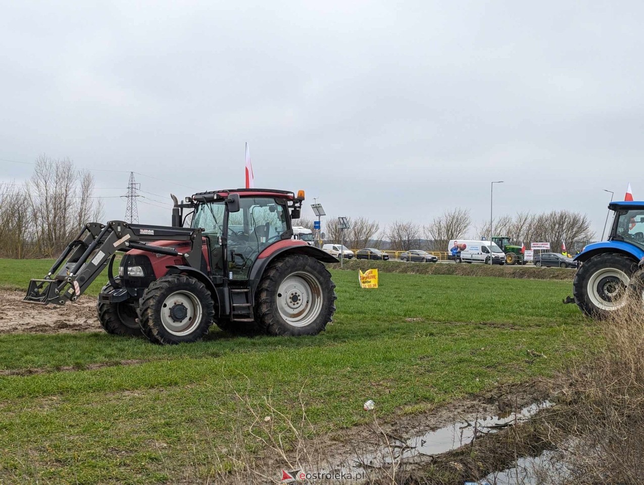 Protest rolników [20.03.2024] - zdjęcie #224 - eOstroleka.pl