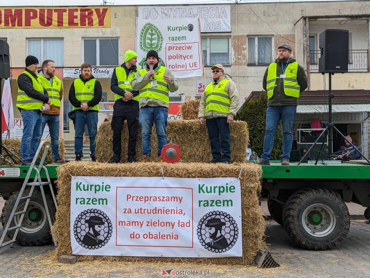 Protest rolników [20.03.2024] - zdjęcie #165 - eOstroleka.pl