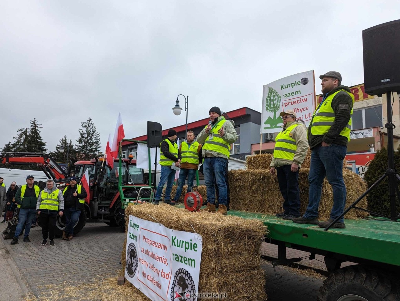 Protest rolników [20.03.2024] - zdjęcie #161 - eOstroleka.pl
