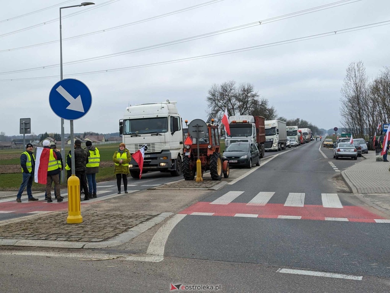 Protest rolników [20.03.2024] - zdjęcie #222 - eOstroleka.pl