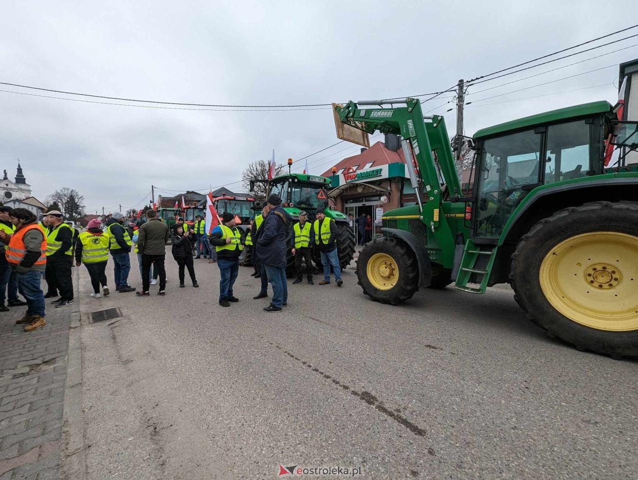 Protest rolników [20.03.2024] - zdjęcie #170 - eOstroleka.pl