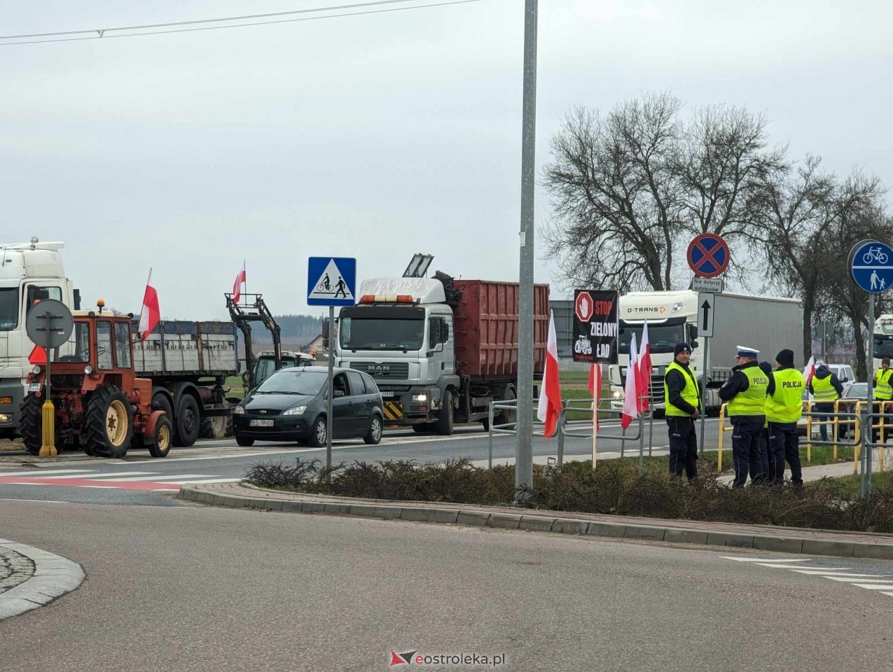 Protest rolników [20.03.2024] - zdjęcie #220 - eOstroleka.pl